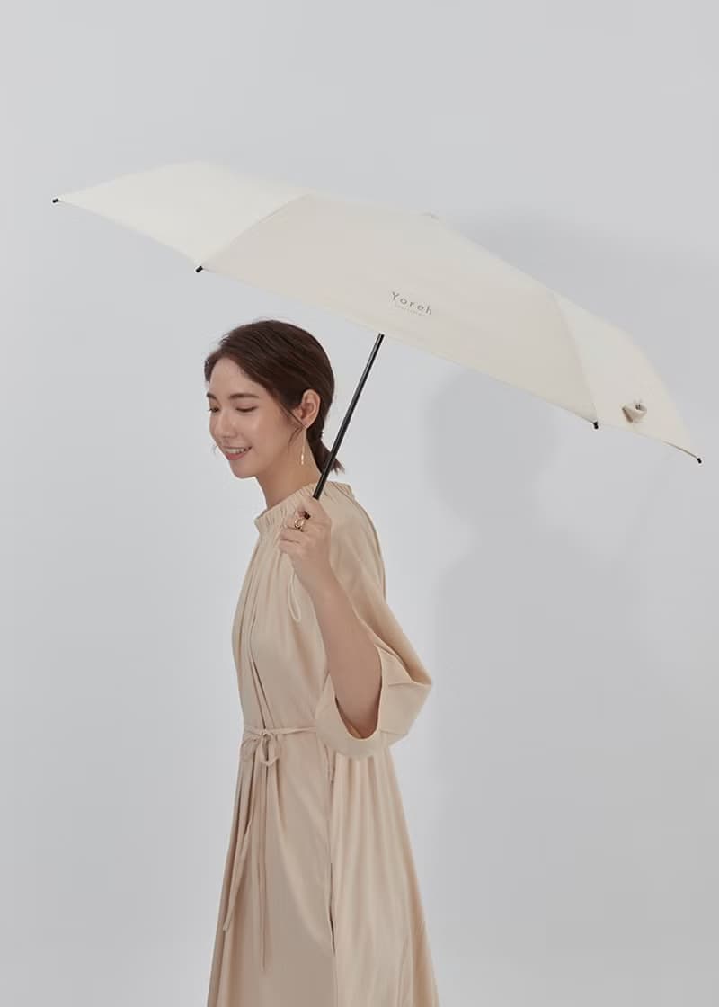 Mikveh 晴雨傘 輕量 防曬 防潑水 禮物 溫柔米白