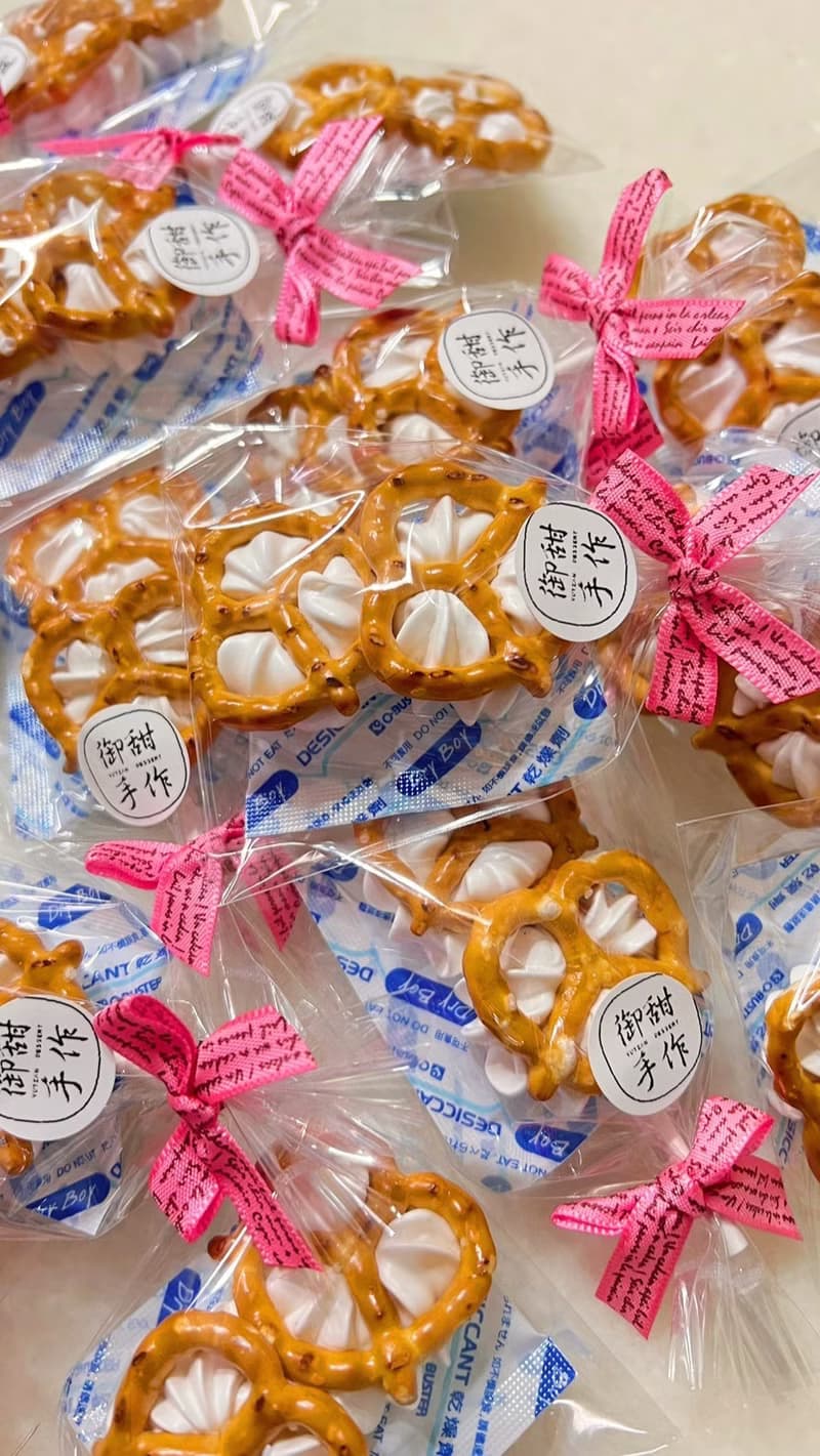 【常溫甜點】蝴蝶餅乾馬林糖/棒棒糖 婚禮小物 二次進場 零食