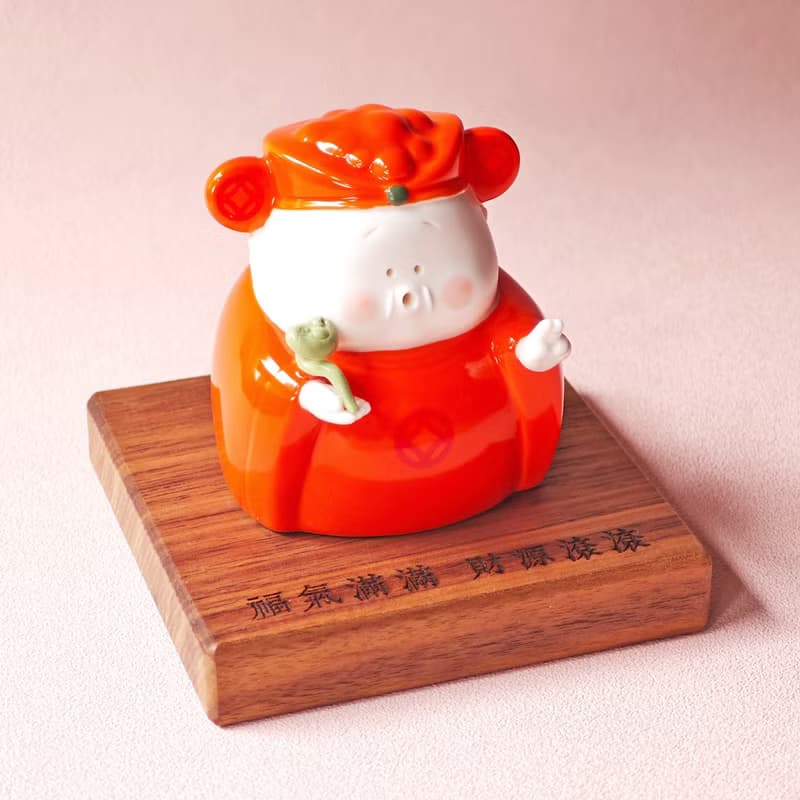 如意財神 父親節禮物 生日禮物 入厝禮物 退休禮物 開店送禮 公仔
