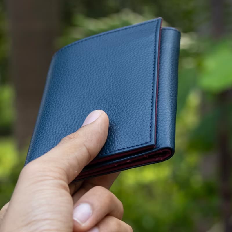 Trifold Wallet Leather for Men, Women