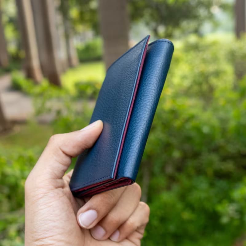 Trifold Wallet Leather for Men, Women