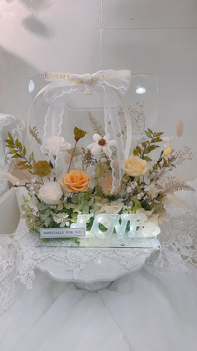 Love永生花.開幕.生日情人節告白520