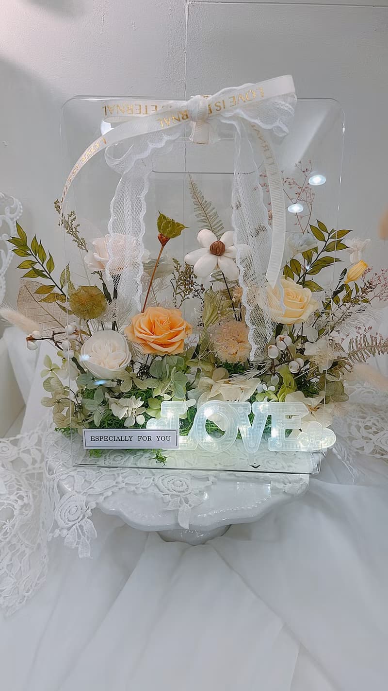 Love永生花.開幕.生日情人節告白520