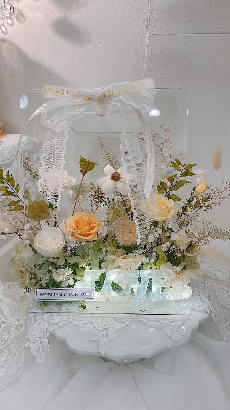 Love永生花.開幕.生日情人節告白520