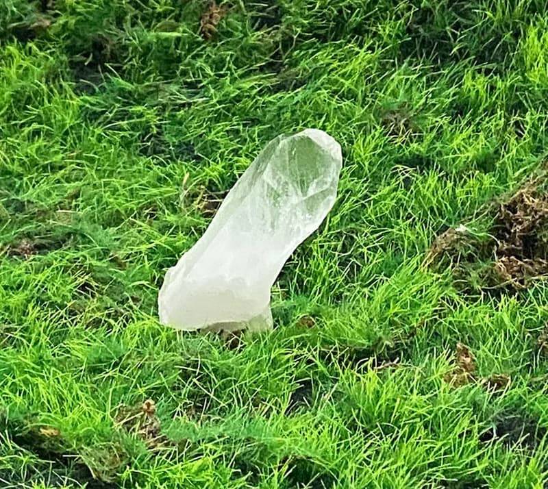 天然白水晶原礦能量柱 消磁淨化 療癒 開運 淨化