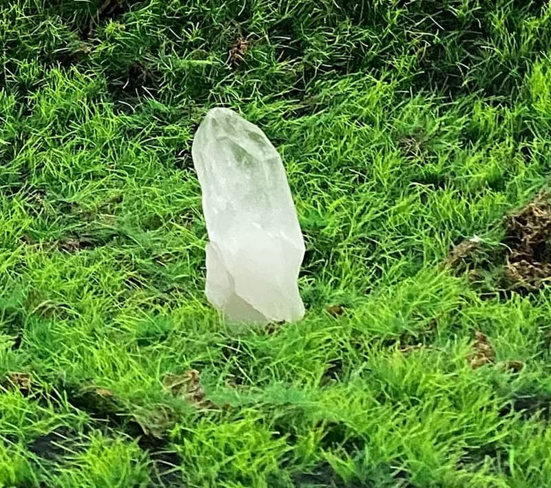天然白水晶原礦能量柱 消磁淨化 療癒 開運 淨化