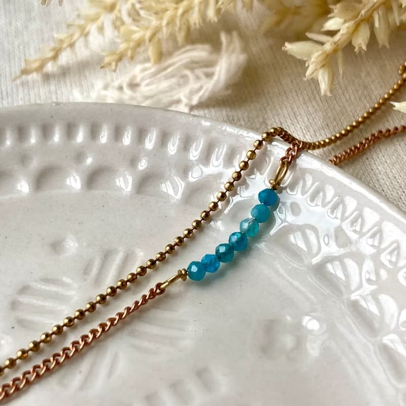 老林雜貨 | 天河石雙鍊手鍊