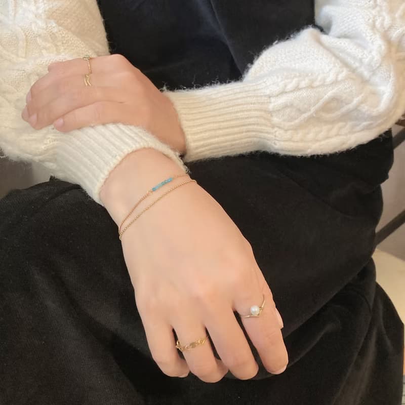 老林雜貨 | 天河石雙鍊手鍊