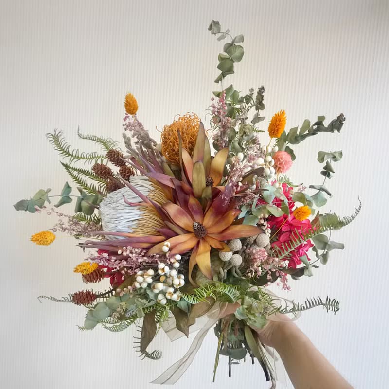 唯美帝王乾燥花束