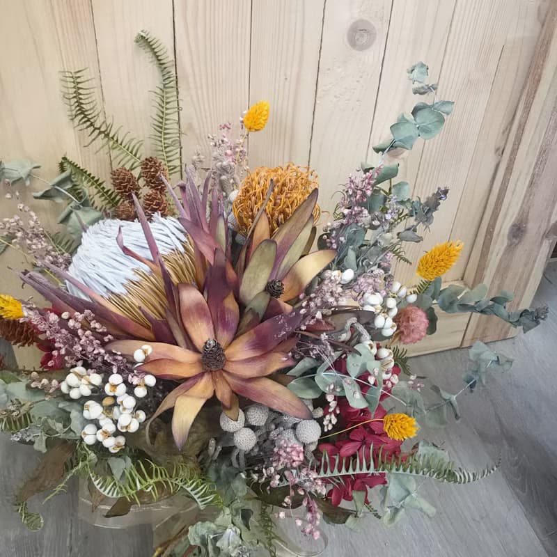 唯美帝王乾燥花束