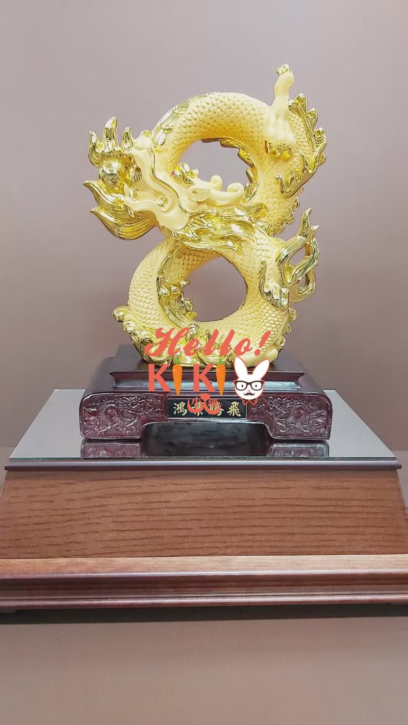 金箔 祥龍獻瑞 開幕禮物 升遷禮物 退休禮物 新居送禮 謝師賀禮