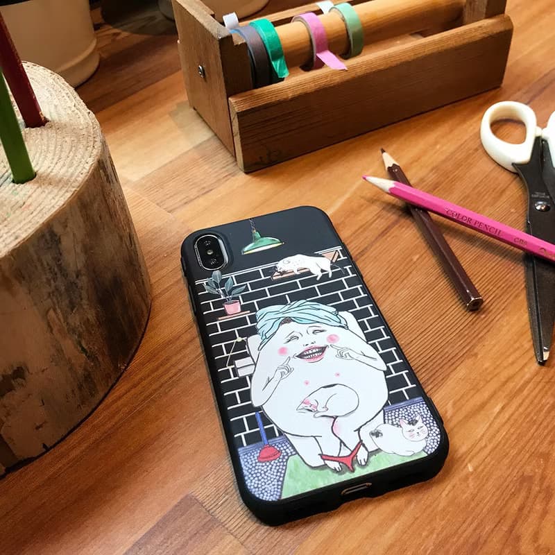 便所時光 - iPhone 手機殼 (全軟殼)