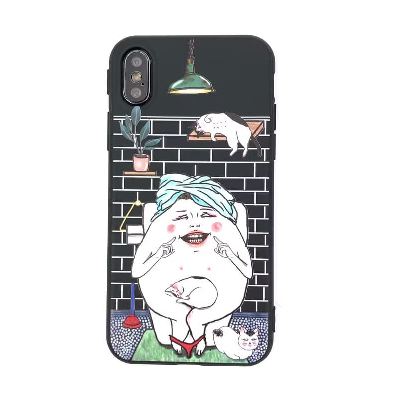 便所時光 - iPhone 手機殼 (全軟殼)
