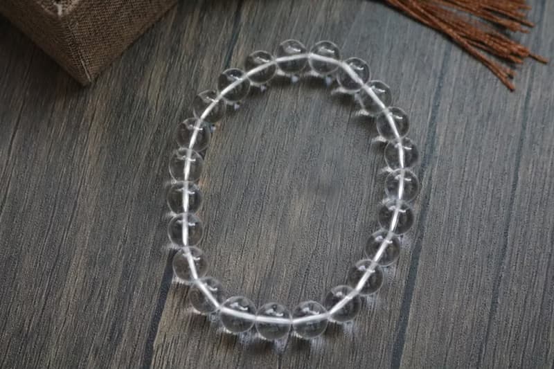 福利款白水晶手串禮盒裝淨體白水晶手鍊