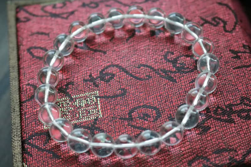 福利款白水晶手串禮盒裝淨體白水晶手鍊