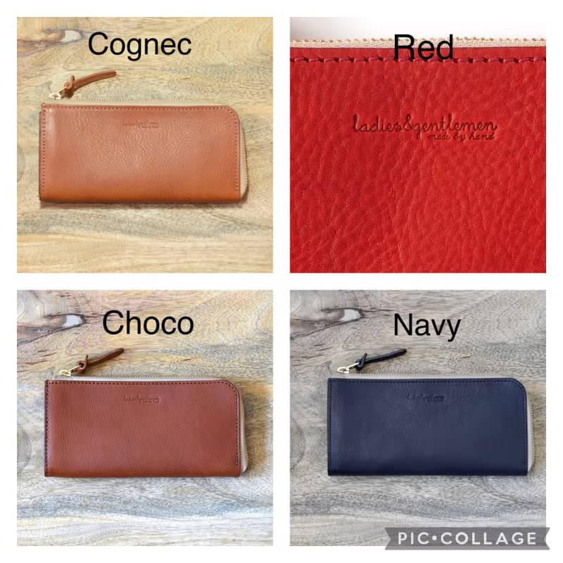 お札入れ ファスナー 財布 長財布 革財布 レザー イタリアンレザー 革