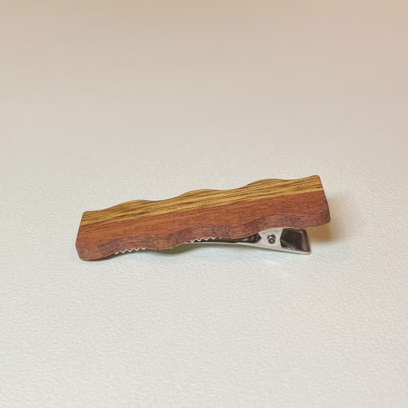 原木髮夾 髮飾 手作 生日禮物 送禮 髮夾 自然風