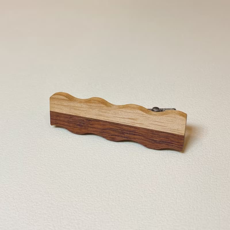 原木髮夾 髮飾 手作 生日禮物 送禮 髮夾 自然風