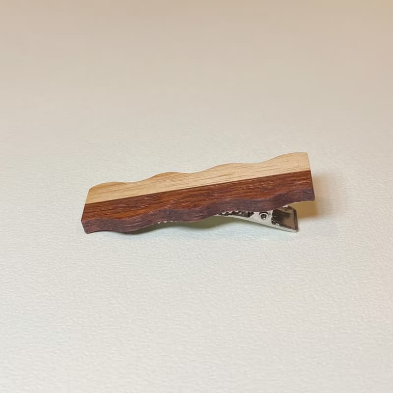 原木髮夾 髮飾 手作 生日禮物 送禮 髮夾 自然風