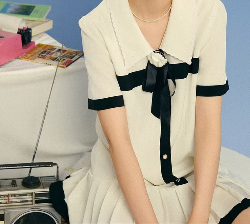 法式復古少女減齡/連衣裙/洋裝