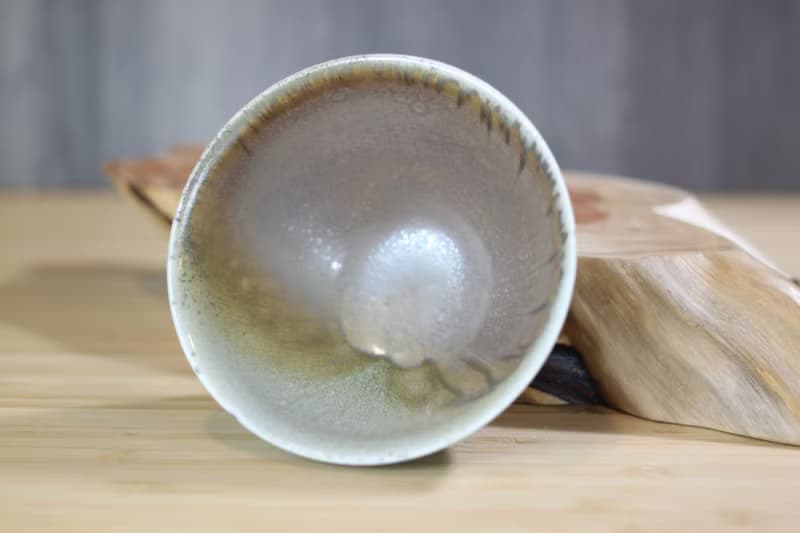 【母親節禮物】120ml 天目釉 柴燒茶杯 鶯歌名家葉敏祥手工作品