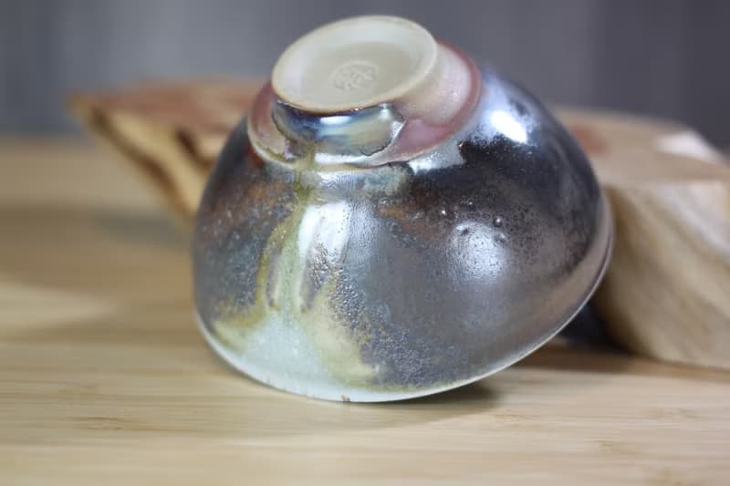 【母親節禮物】120ml 天目釉 柴燒茶杯 鶯歌名家葉敏祥手工作品
