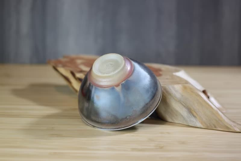 【母親節禮物】120ml 天目釉 柴燒茶杯 鶯歌名家葉敏祥手工作品