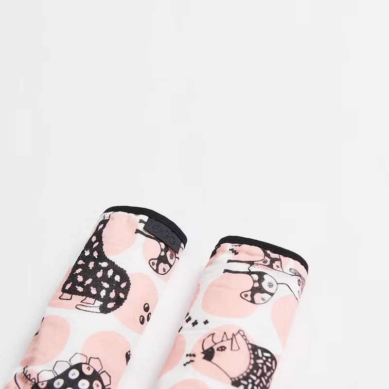 紗布巾禮盒 | 粉搖滾恐龍 (彌月禮盒 新生兒禮盒)