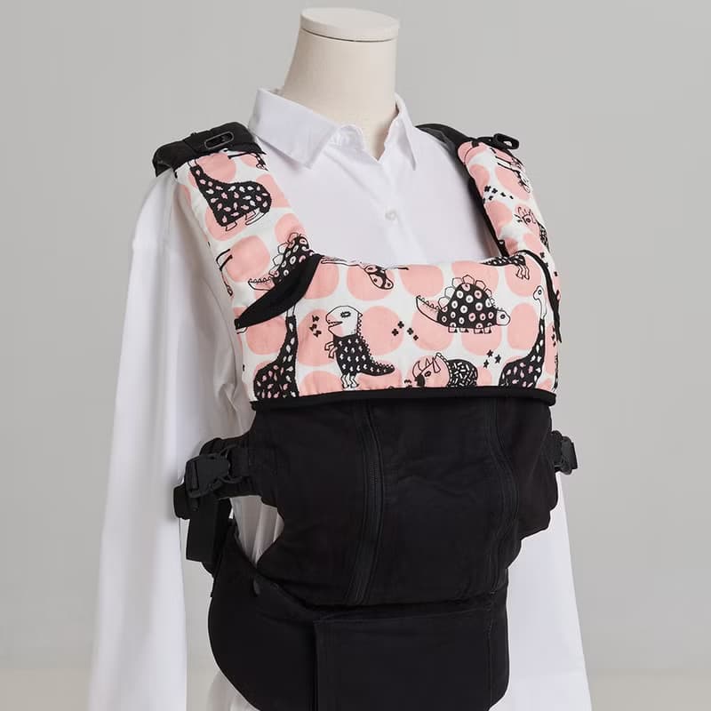 紗布巾禮盒 | 粉搖滾恐龍 (彌月禮盒 新生兒禮盒)