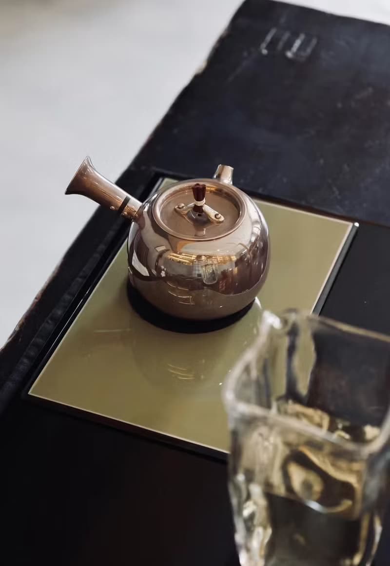 尚幀品 小蘋果側把銀急須 銀壺泡茶壺 紫皮小側把 180cc