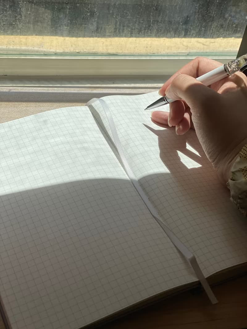 刺蝟伴讀筆記本 3款入 NOTEBOOK 附內袋 方格筆記本 附袋手帳