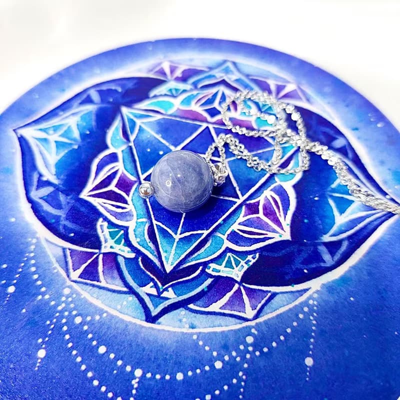 天然坦桑石項鍊