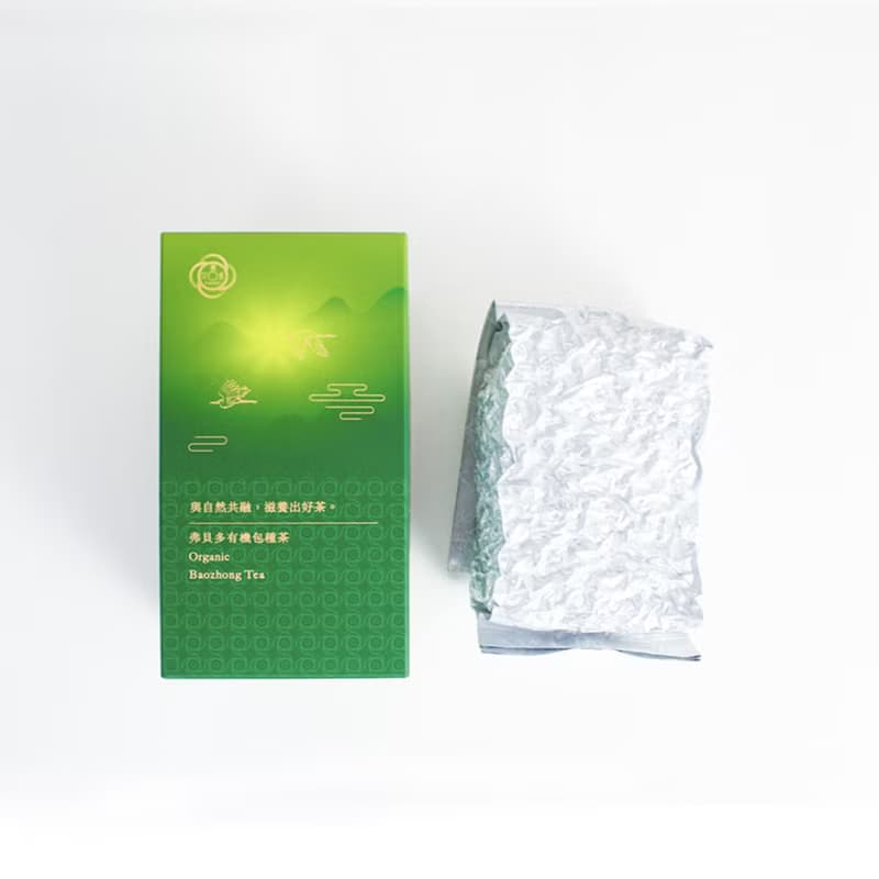 【弗貝多】年末獻禮 | 有機包種茶 100g/盒 | 得獎等級台灣茶