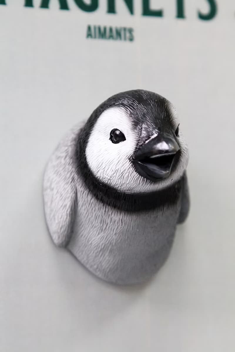 日本Magnets擬真動物系列 可愛立體造型磁鐵鑰匙掛勾(企鵝款)