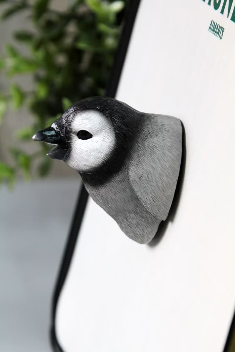 日本Magnets擬真動物系列 可愛立體造型磁鐵鑰匙掛勾(企鵝款)