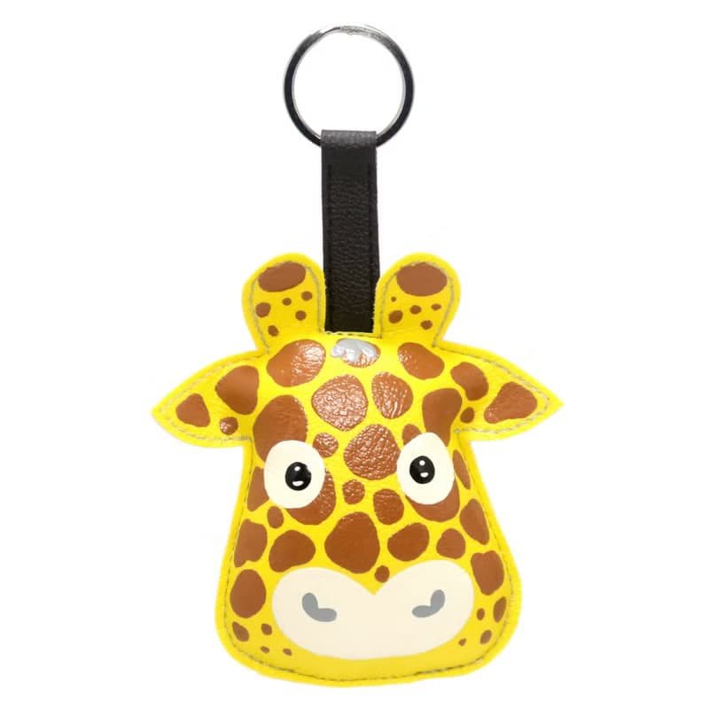 【雙11折扣】Giraffe keychain, gift for animal lovers add charm to your bag.
