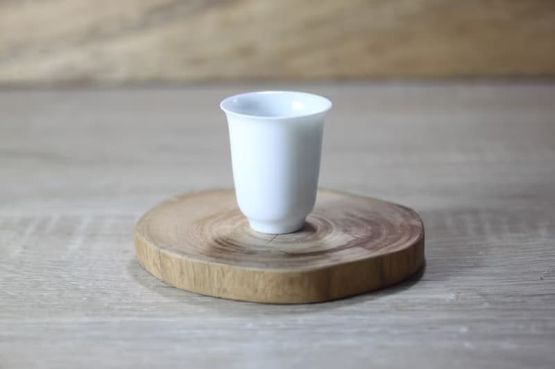 【母親節禮物】35ml 白瓷 聞香杯 鶯歌陶瓷葉敏祥作