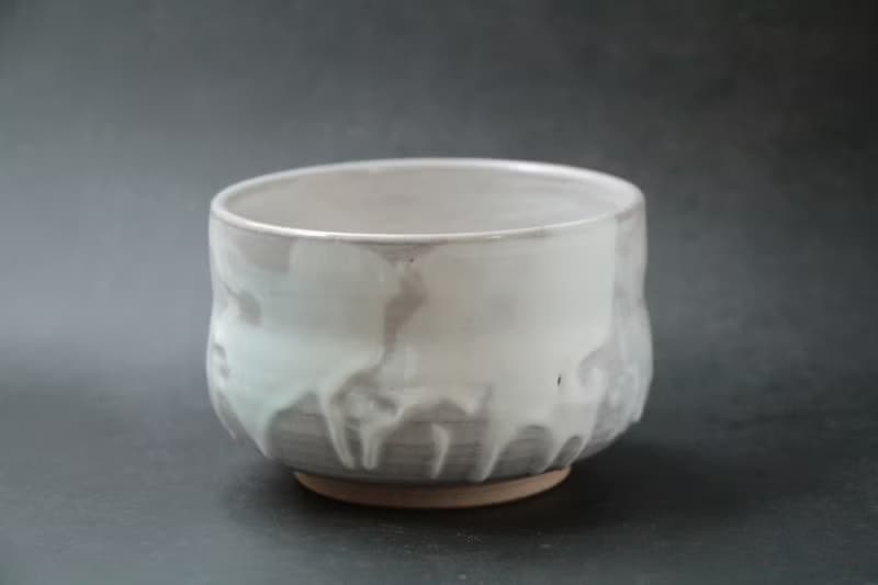 抹泥 茶碗 抹茶