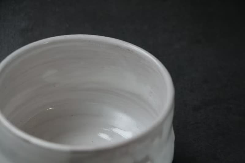 抹泥 茶碗 抹茶