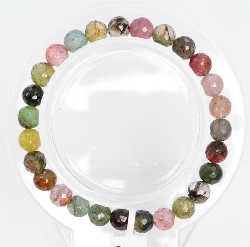 寶麗金珠寶-天然彩色碧璽手鍊