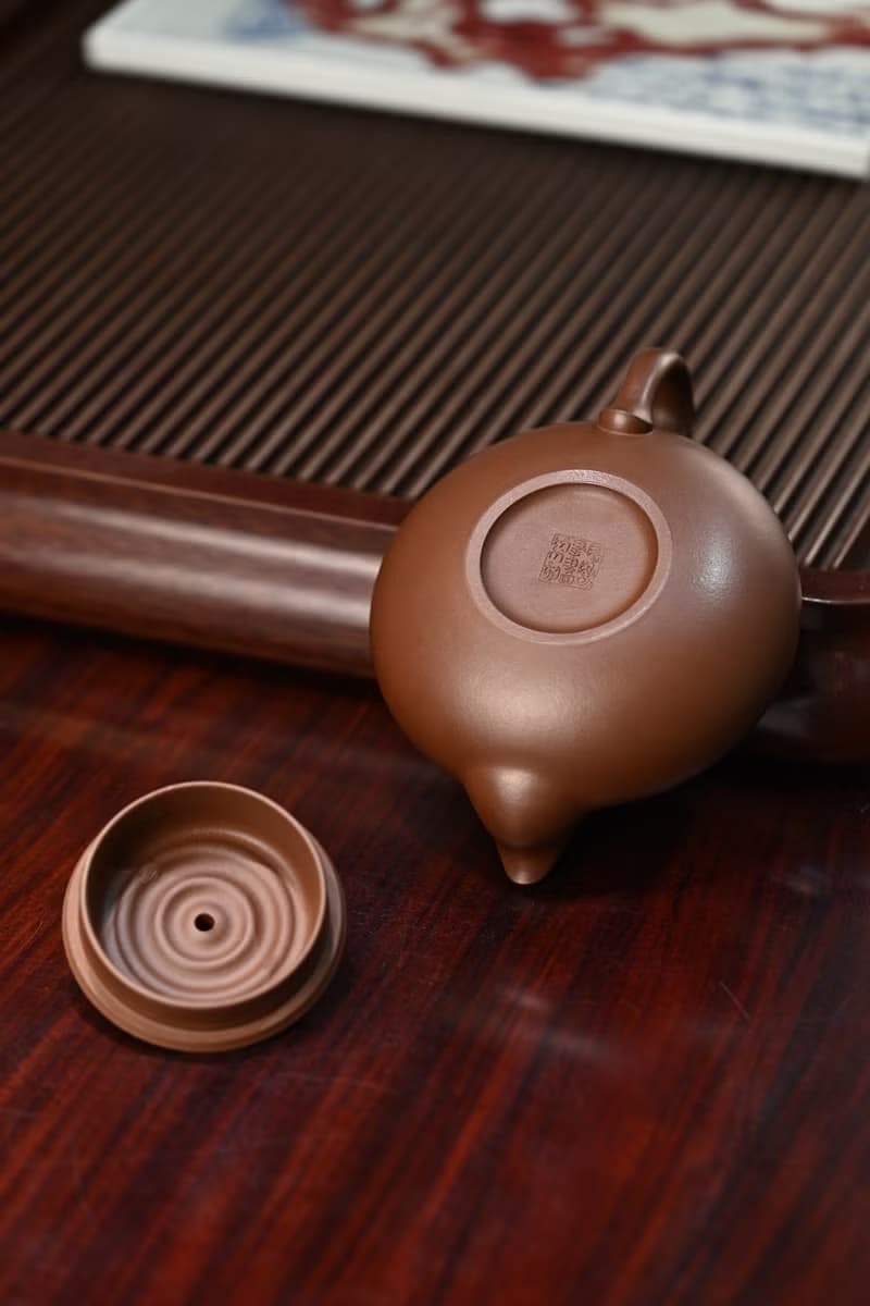 云水禪心全手工王翔高徒房剛作品容量300cc老紫泥