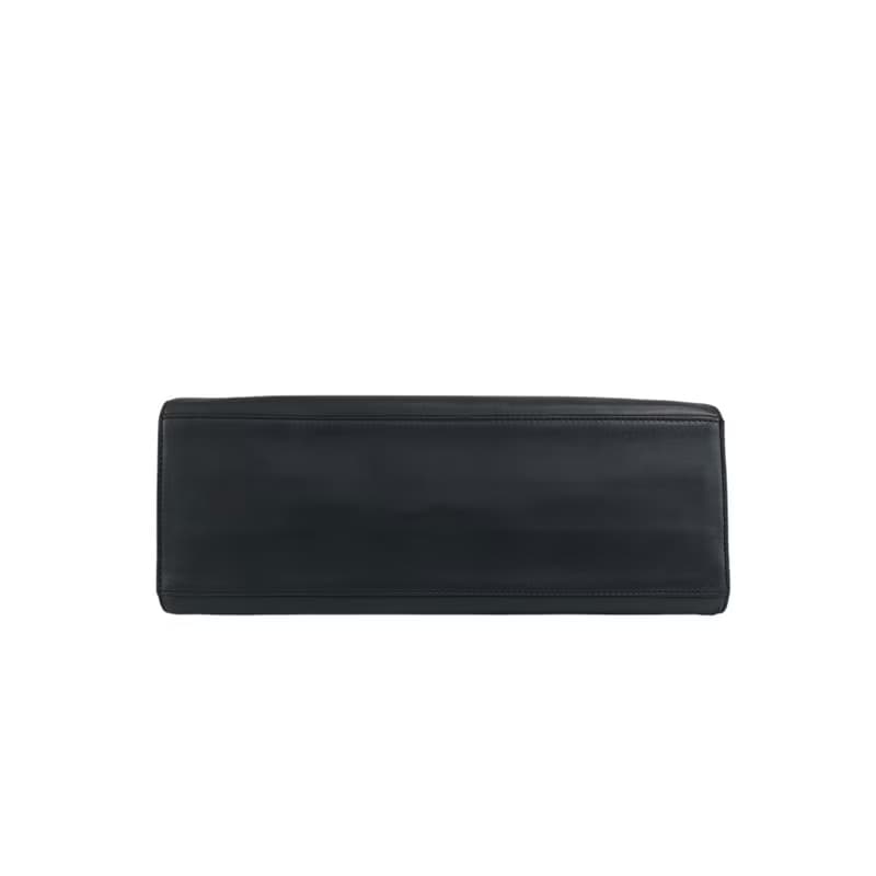 【 日本直送　名牌中古包 】LOEWE ロエベ ハンドバッグ ダークネイビー レザー vintage ヴィンテージ オールド fgfjhr