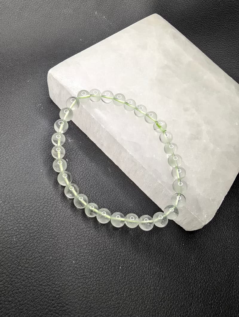 翠綠幽靈 翠幽靈 手串 手鍊 天然水晶 水晶手串 6mm 水晶手鍊