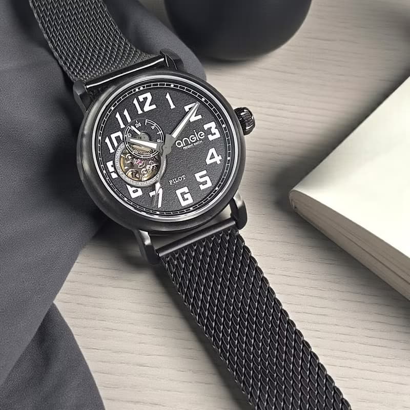 飛行系列1.0 編織帶 黑色