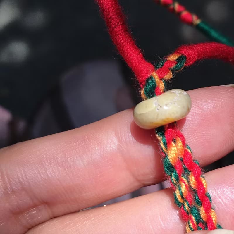 【Lost and find】西藏 祈福 太陽石 紅石 瘋狂瑪瑙 手鍊 手帶