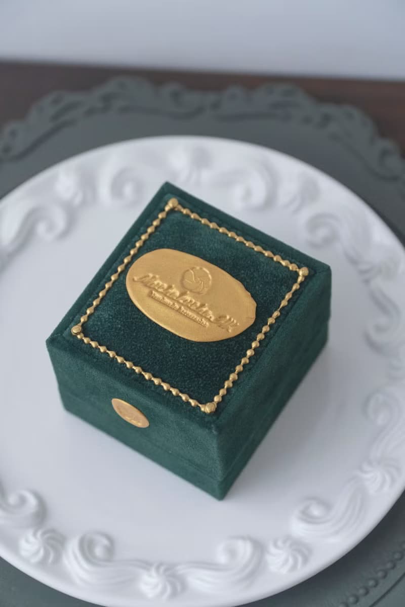 奶油櫻花 純銀耳飾 銀黏土