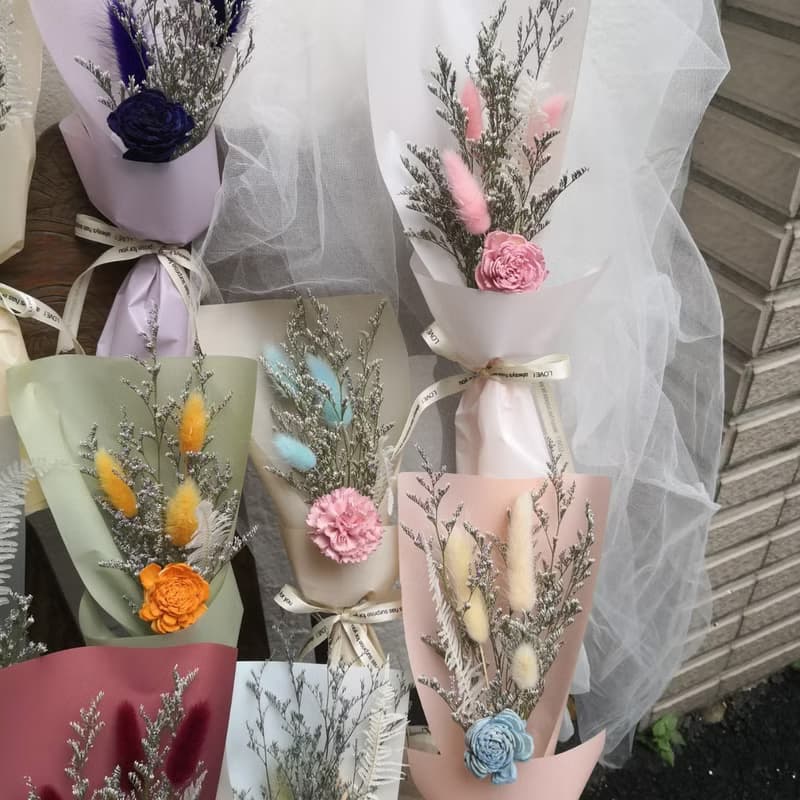 FS003畢業禮物 10色花束 乾燥花束 老師禮物 謝師禮 平價款 祝福