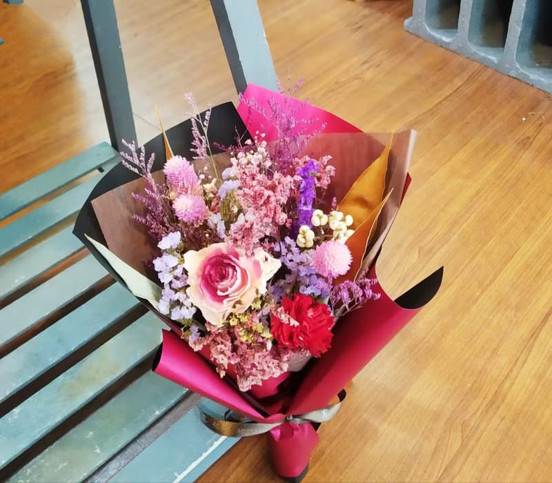 蘊含情懷乾燥花束 生日及慶賀紀念日的暖心花禮