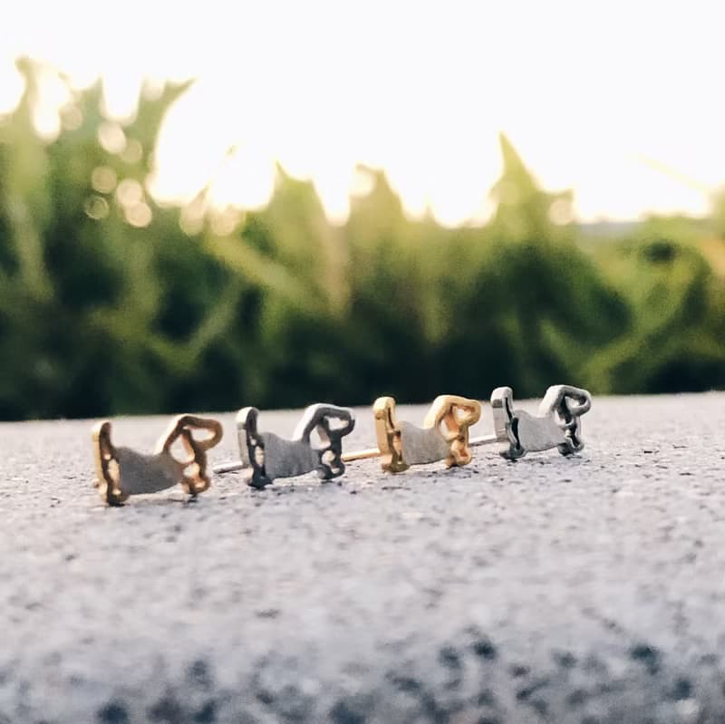 The Dachs Earrings臘腸狗耳環