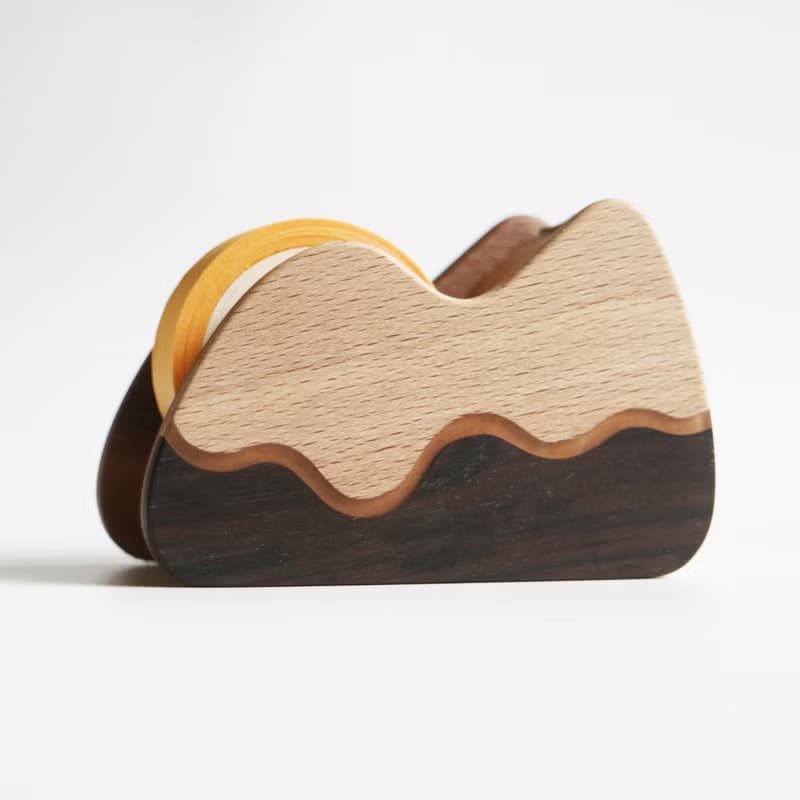 日出膠帶台 紙膠帶台 和紙膠帶台 -- 黑巧克力